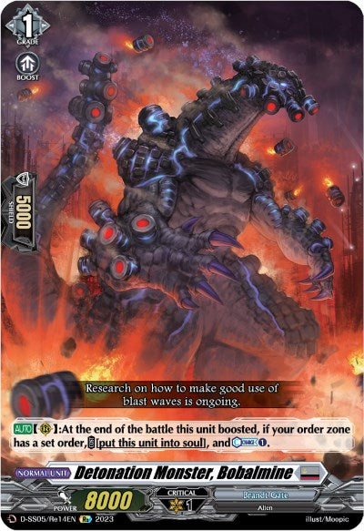 Detonation Monster, Bobalmine (D-SS05/Re14EN) [Festival Booster 2023]