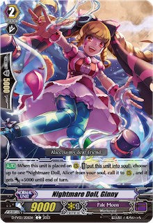 Nightmare Doll, Ginny (D-PV01/201EN) [History Collection]