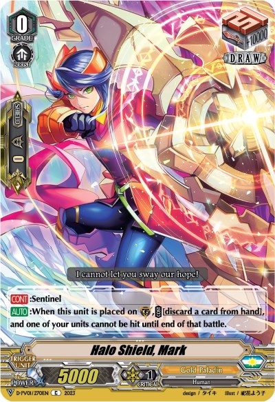 Halo Shield, Mark (D-PV01/270EN) [History Collection]