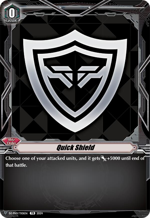 Quick Shield (DZ-PS01/TI01EN) [Premium Deckset "Jewel Knight"]