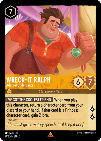 Wreck-It Ralph - Admiral Underpants (21/204) [Shimmering Skies]