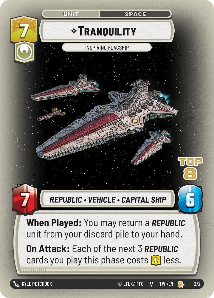 Tranquility - Inspiring Flagship (Top 8) (2/2) [Store Showdown Promos]