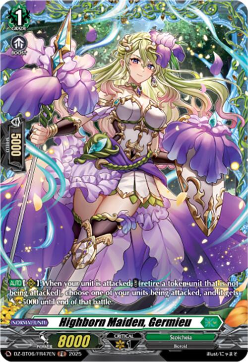 Highborn Maiden, Germieu (DZ-BT06/FR47EN) [Generation Dragenesis]
