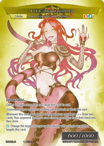 Lyka, Snakemorphed (TSR-082 JR) [Promo Cards]