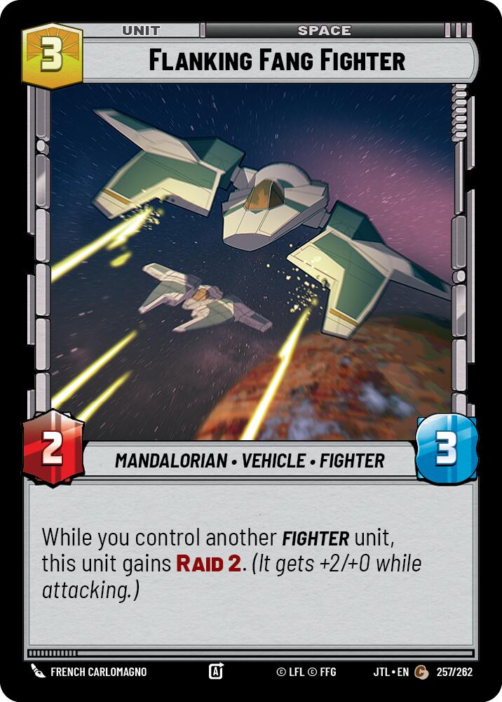 Flanking Fang Fighter (257/262) (257/262) [Jump to Lightspeed]