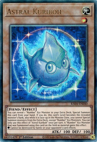 Astral Kuriboh [RA04-EN040] Prismatic Ultimate Rare