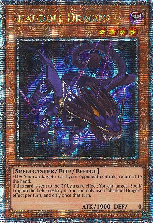 Shaddoll Dragon [RA04-EN228] Quarter Century Secret Rare