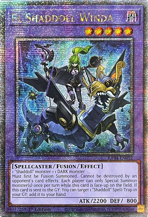 El Shaddoll Winda [RA04-EN052] Quarter Century Secret Rare