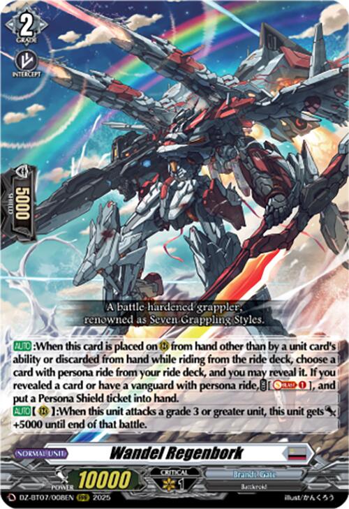 Wandel Regenbork (DZ-BT07/008EN) [DZ-BT07: Moon Fangs & Cerulean Blaze]