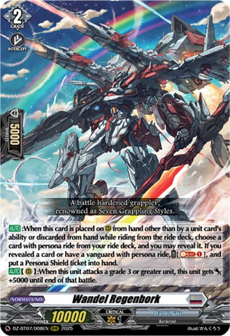 Wandel Regenbork (DZ-BT07/008EN) [DZ-BT07: Moon Fangs & Cerulean Blaze]
