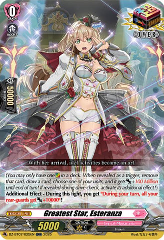 Greatest Star, Esteranza (DZ-BT07/025EN) [DZ-BT07: Moon Fangs & Cerulean Blaze]