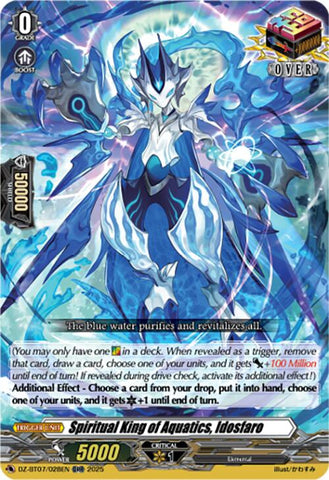Spiritual King of Aquatics, Idosfaro (DZ-BT07/028EN) [DZ-BT07: Moon Fangs & Cerulean Blaze]