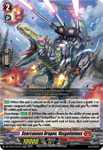 Searcannon Dragon, Vasgolmimus (DZ-BT07/031EN) [DZ-BT07: Moon Fangs & Cerulean Blaze]