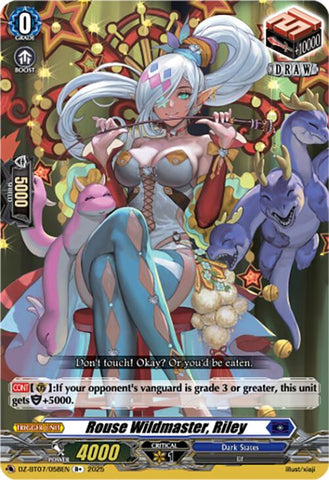 Rouse Wildmaster, Riley (DZ-BT07/058EN) [DZ-BT07: Moon Fangs & Cerulean Blaze]
