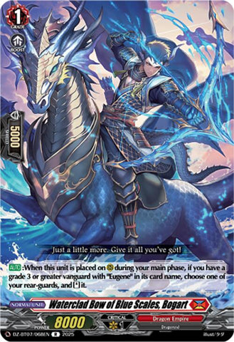 Waterclad Bow of Blue Scales, Bogart (DZ-BT07/068EN) [DZ-BT07: Moon Fangs & Cerulean Blaze]