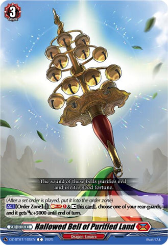 Hallowed Bell of Purified Land (DZ-BT07/105EN) [DZ-BT07: Moon Fangs & Cerulean Blaze]