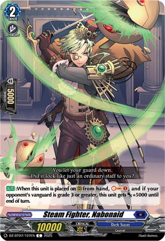 Steam Fighter, Nabonaid (DZ-BT07/107EN) [DZ-BT07: Moon Fangs & Cerulean Blaze]