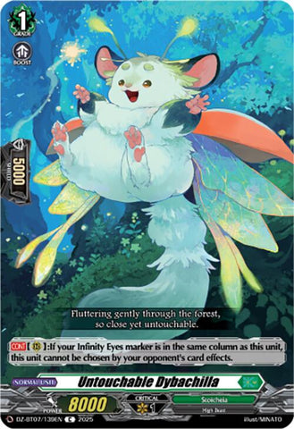Untouchable Dybachilla (DZ-BT07/139EN) [DZ-BT07: Moon Fangs & Cerulean Blaze]