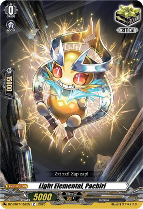 Light Elemental, Pachiri (DZ-BT07/152EN) [DZ-BT07: Moon Fangs & Cerulean Blaze]