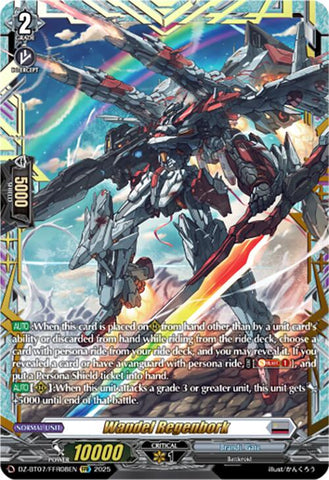 Wandel Regenbork (DZ-BT07/FFR08EN) [DZ-BT07: Moon Fangs & Cerulean Blaze]