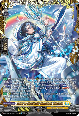 Sage of Heavenly Rainbow, Luviron (DZ-BT07/FFR11EN) [DZ-BT07: Moon Fangs & Cerulean Blaze]