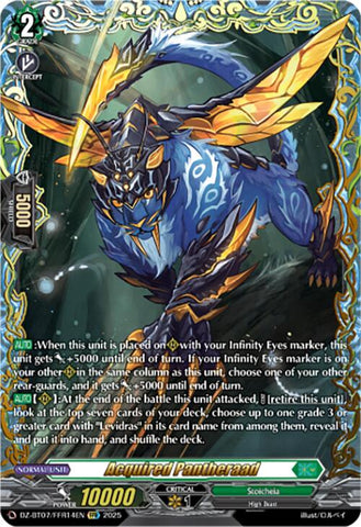 Acquired Pantheraad (DZ-BT07/FFR14EN) [DZ-BT07: Moon Fangs & Cerulean Blaze]