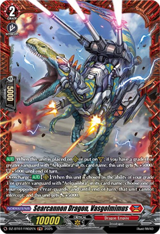 Searcannon Dragon, Vasgolmimus (DZ-BT07/FR02EN) [DZ-BT07: Moon Fangs & Cerulean Blaze]