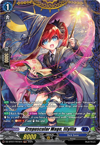 Crepuscular Mage, Illyllia (DZ-BT07/FR15EN) [DZ-BT07: Moon Fangs & Cerulean Blaze]
