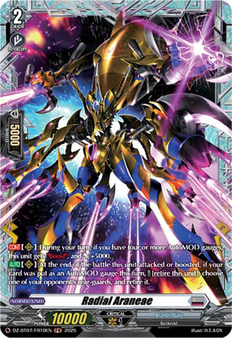 Radial Araneae (DZ-BT07/FR19EN) [DZ-BT07: Moon Fangs & Cerulean Blaze]