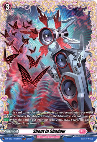 Shout in Shadow (DZ-BT07/FR48EN) [DZ-BT07: Moon Fangs & Cerulean Blaze]