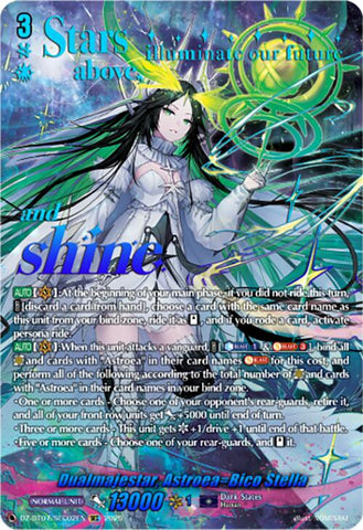 Dualmajestar, Astroea=Bico Stella (DZ-BT07/SEC02EN) [DZ-BT07: Moon Fangs & Cerulean Blaze]