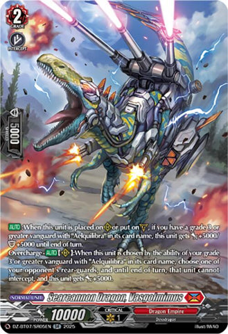 Searcannon Dragon, Vasgolmimus (DZ-BT07/SR05EN) [DZ-BT07: Moon Fangs & Cerulean Blaze]