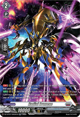 Radial Araneae (DZ-BT07/SR20EN) [DZ-BT07: Moon Fangs & Cerulean Blaze]