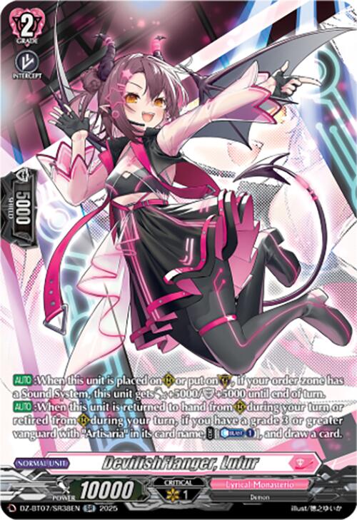DevilishFlanger, Lufur (DZ-BT07/SR38EN) [DZ-BT07: Moon Fangs & Cerulean Blaze]