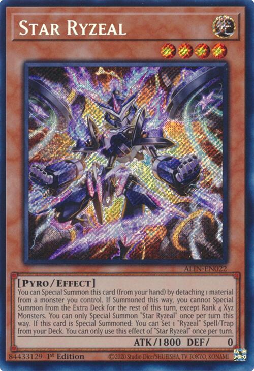 Star Ryzeal [ALIN-EN022] Secret Rare