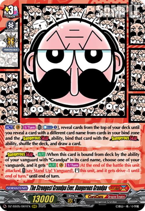 The Strongest Grandpa Ever, Dangerous Grandpa (DZ-SS05/001EN) [CoroCoro Start Deck Pack]