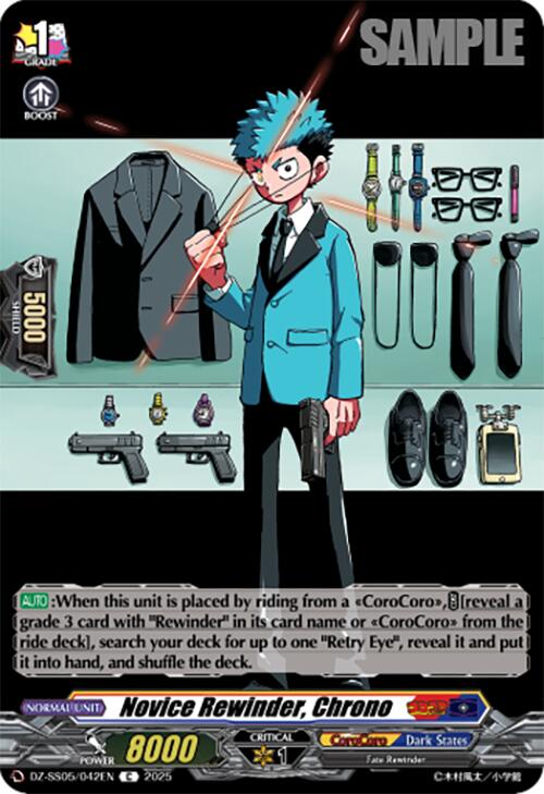 Novice Rewinder, Chrono (DZ-SS05/042EN) [CoroCoro Start Deck Pack]