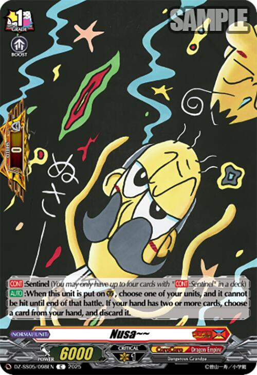 Nusa~~ (DZ-SS05/098EN) [CoroCoro Start Deck Pack]