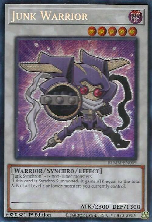 Junk Warrior [BLMM-EN009] Secret Rare
