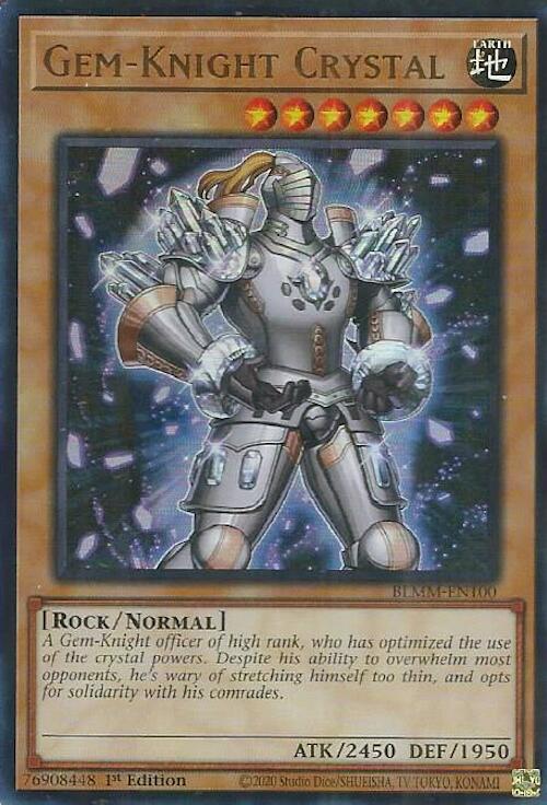 Gem-Knight Crystal [BLMM-EN100] Ultra Rare