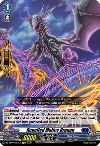 Repelled Malice Dragon (DZ-SS07/013EN) [DZ-SS07: Master Deckset -Michiru Hazama-]