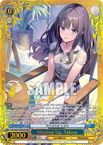 Meeting Up, Takina (LRC-WE47-E40SIR SIR) [Lycoris Recoil Premium Booster]