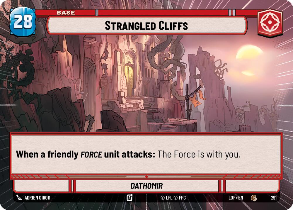 Strangled Cliffs // Force (291 // t04) (Hyperspace) (291 // T04) [Legends of the Force]