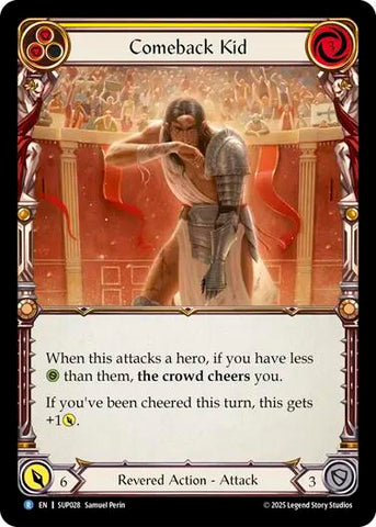 Comeback Kid (Yellow) [SUP028] (Super Slam)