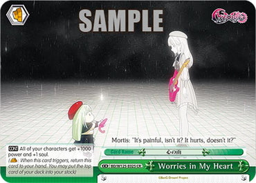 Worries in My Heart (BD/W125-E025 CR) [MyGO!!!!! x Ave Mujica]