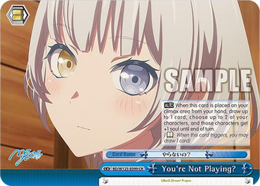 You're Not Playing? (BD/W125-E099 CR) [MyGO!!!!! x Ave Mujica]