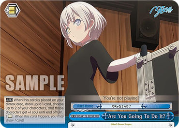You're Not Playing? (BD/W125-E099R RRR) [MyGO!!!!! x Ave Mujica]