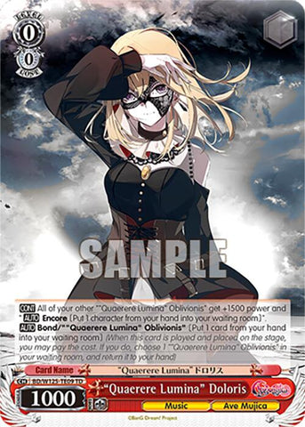 Quaerere Lumina Doloris (BD/W125-TE09) [MyGO!!!!! x Ave Mujica]