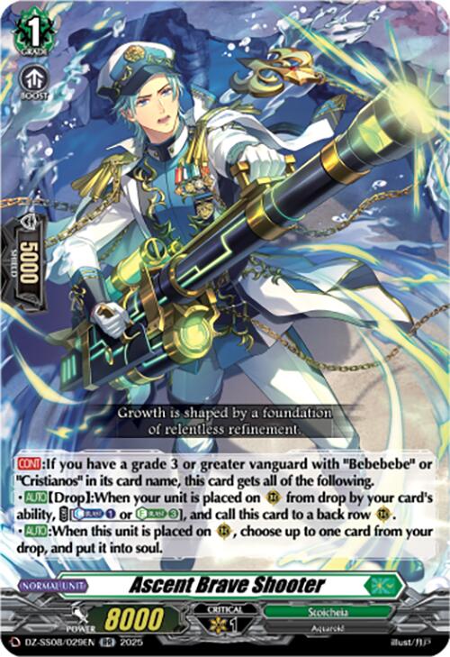 Ascent Brave Shooter (DZ-SS08/029EN) [DZ-SS08: Festival Booster 2025]
