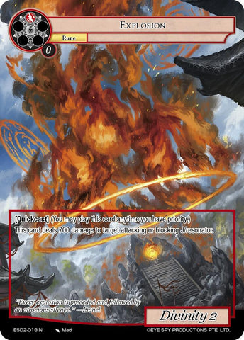 Explosion (ESD2-018 N) [Descent into the Raven's Catacombs]
